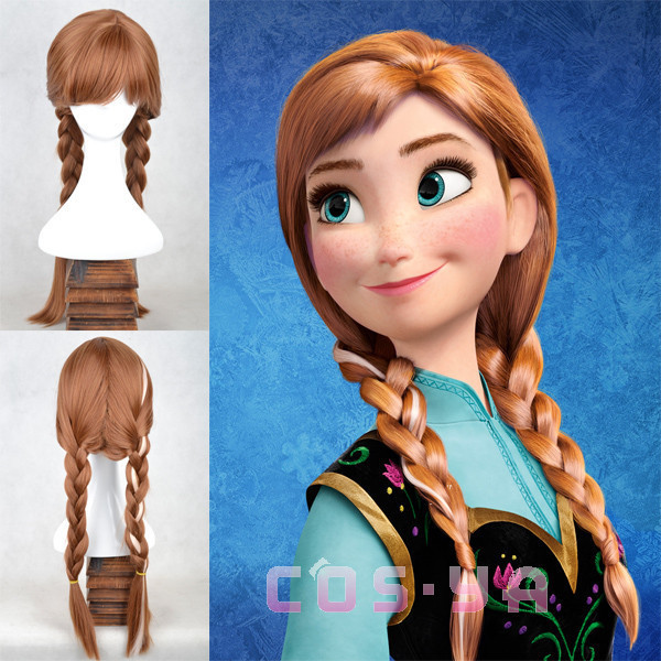 ディズニー アナと雪の女王 FROZEN Anna アナ コスプレ ウィッグ アナ ウィッグ : 激安コスプレ衣装の通販・販売