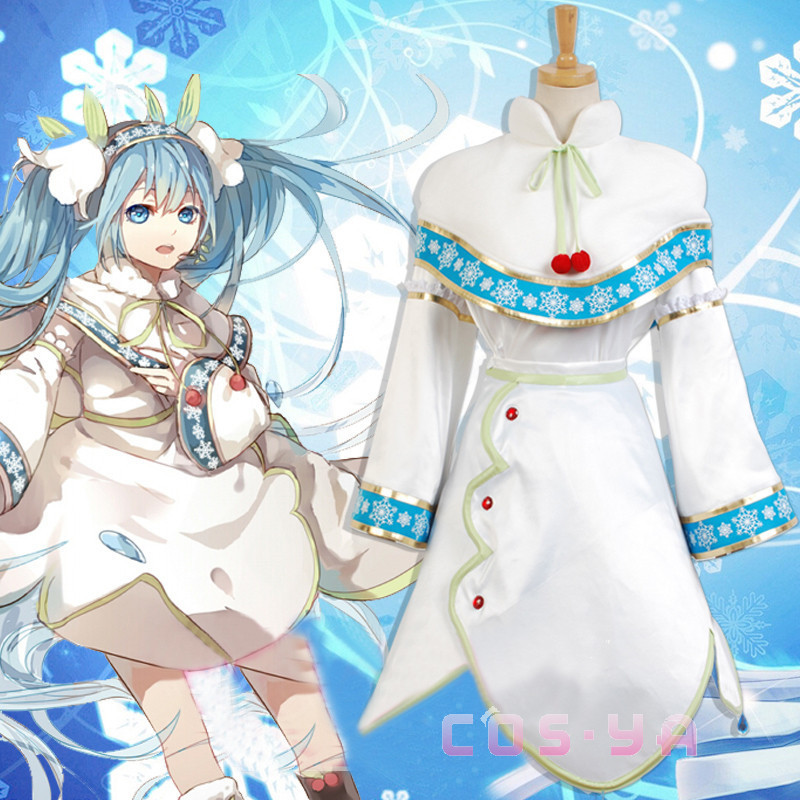 Vocaloid ボーカロイド 初音ミク 雪ミク15 コスプレ衣装 激安コスプレ衣装の通販 販売